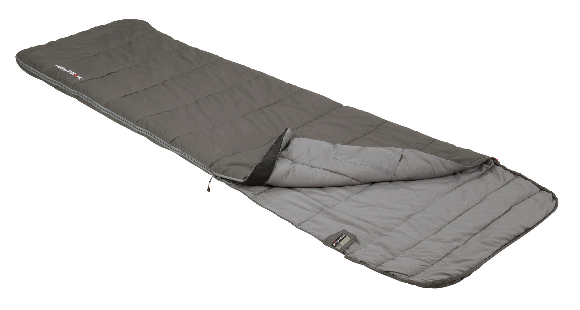 High Peak Conon 7 Deckenschlafsack 220 x 80 cm grau/hellgrau