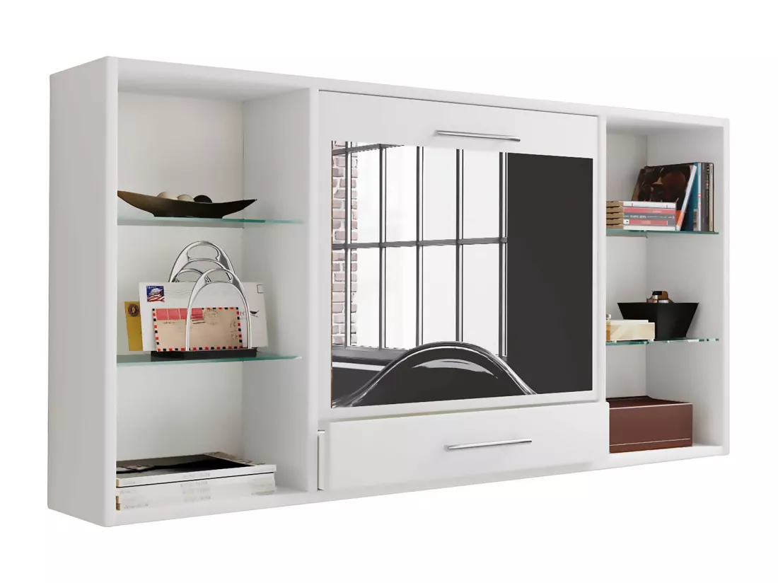 Coiffeuse Table murale Miroir Teala