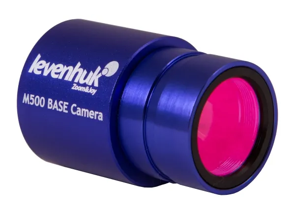 Levenhuk M500 BASE, 5 MP, CMOS, Blå, Metal, 1/2.5