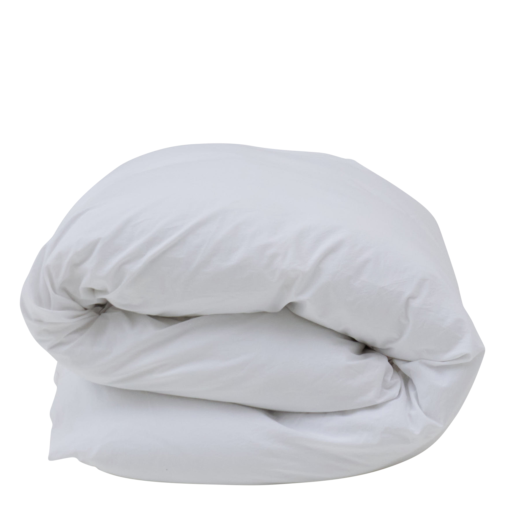 Housse de couette en coton | Blanc
