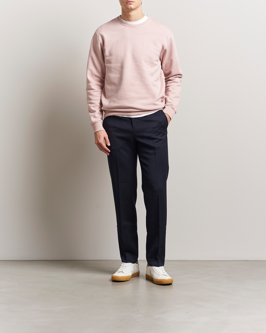 Colorful Standard Classic Organic Crew Neck Sweat Faded Pink
