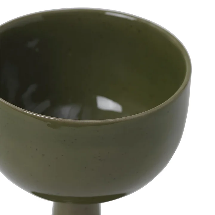 Ferm Living - Floccula Weinglas, braun