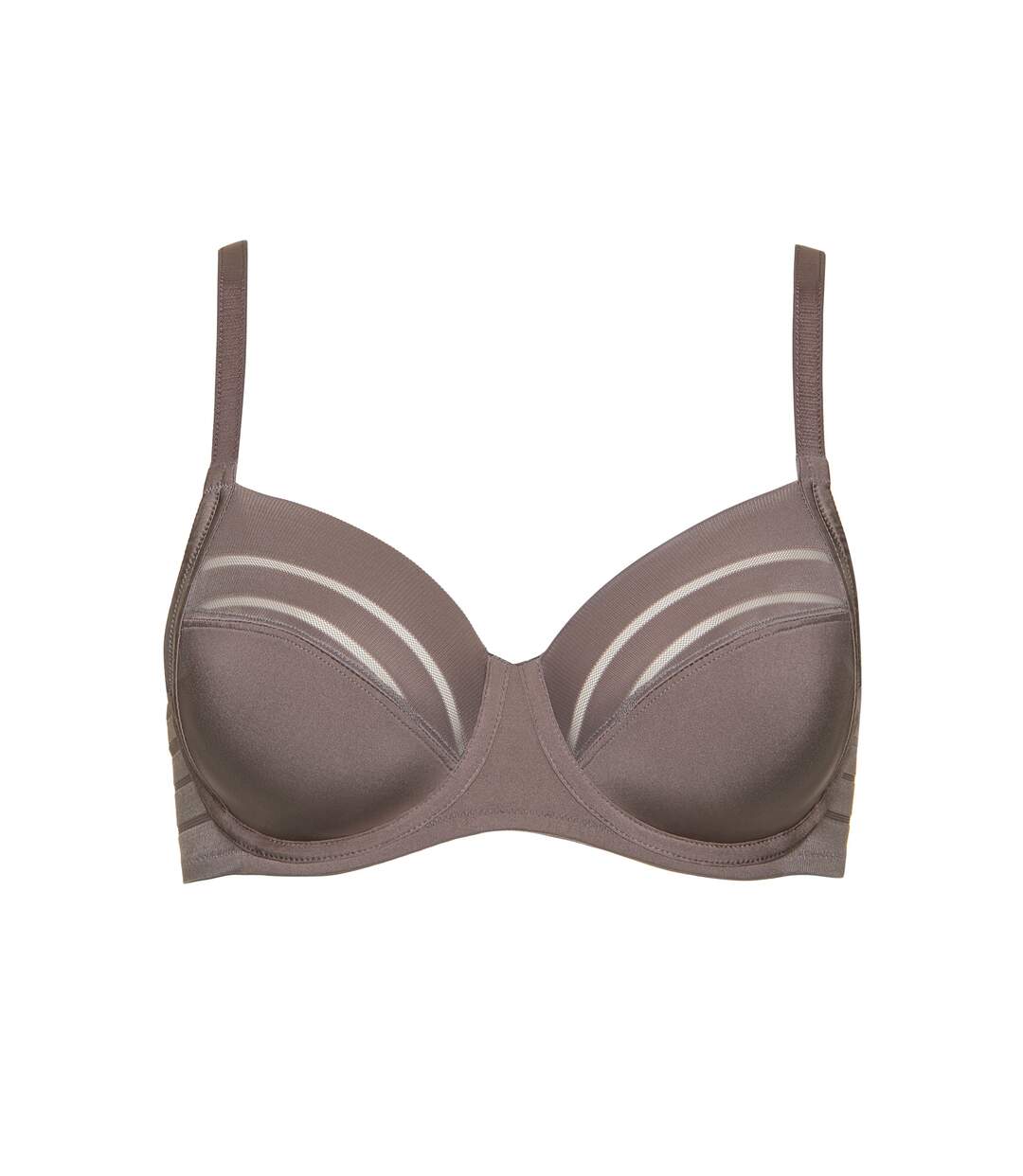 Soutien-gorge emboîtant Alegra marron bonnets B à E Lisca