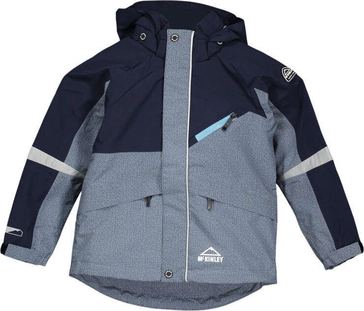 MCKINLEY Go Rain Jacket Kids Blå
