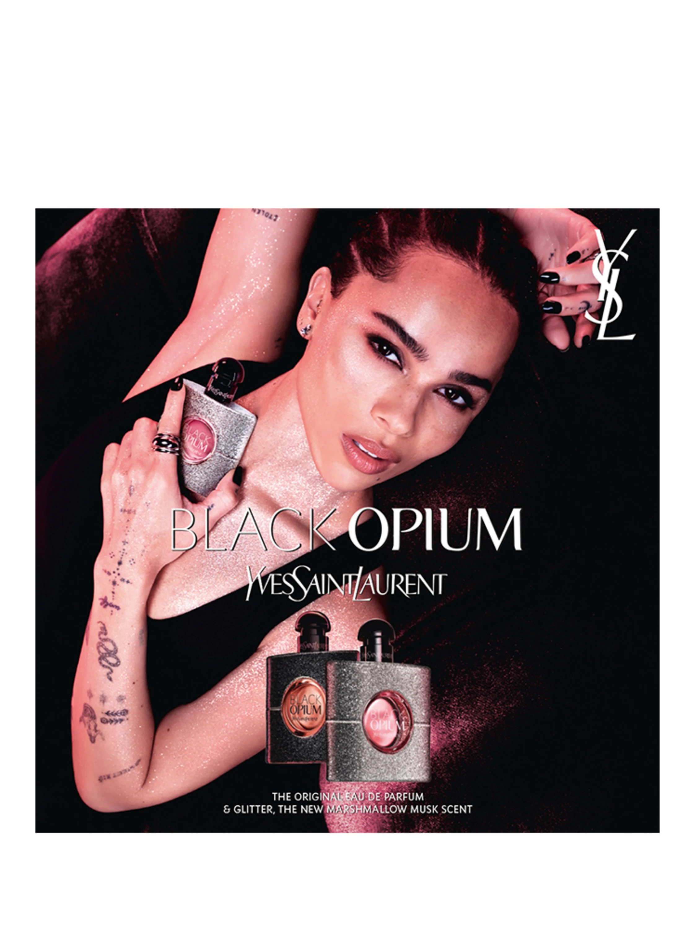 YVES SAINT LAURENT BEAUTÉ BLACK OPIUM GLITTER