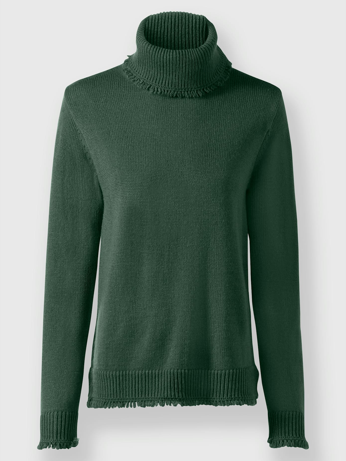 Pull col roulé flatteur