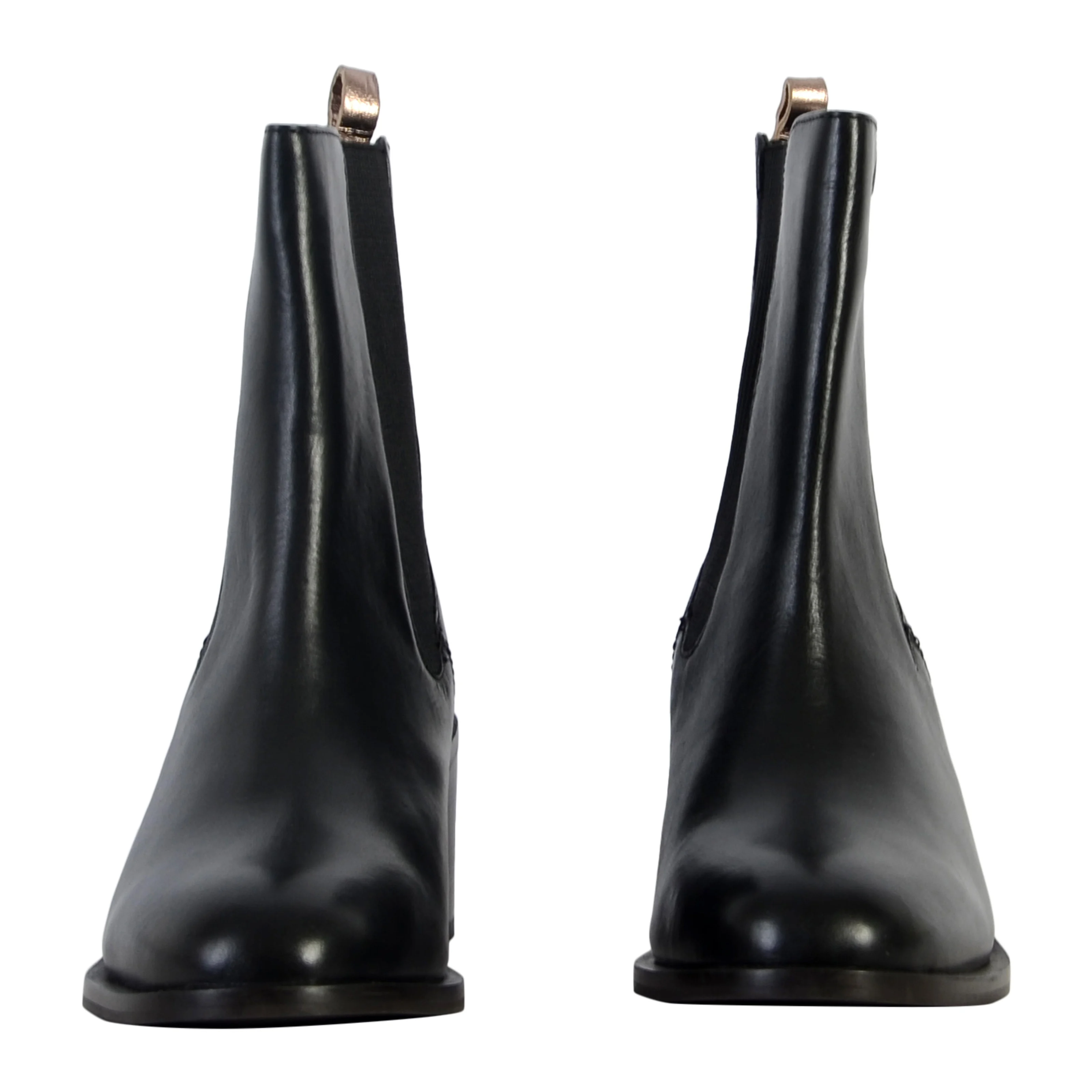 Bottines en cuir Looly | Noir