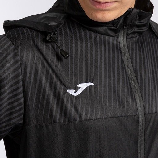 Capa de chuva preta Joma Montreal