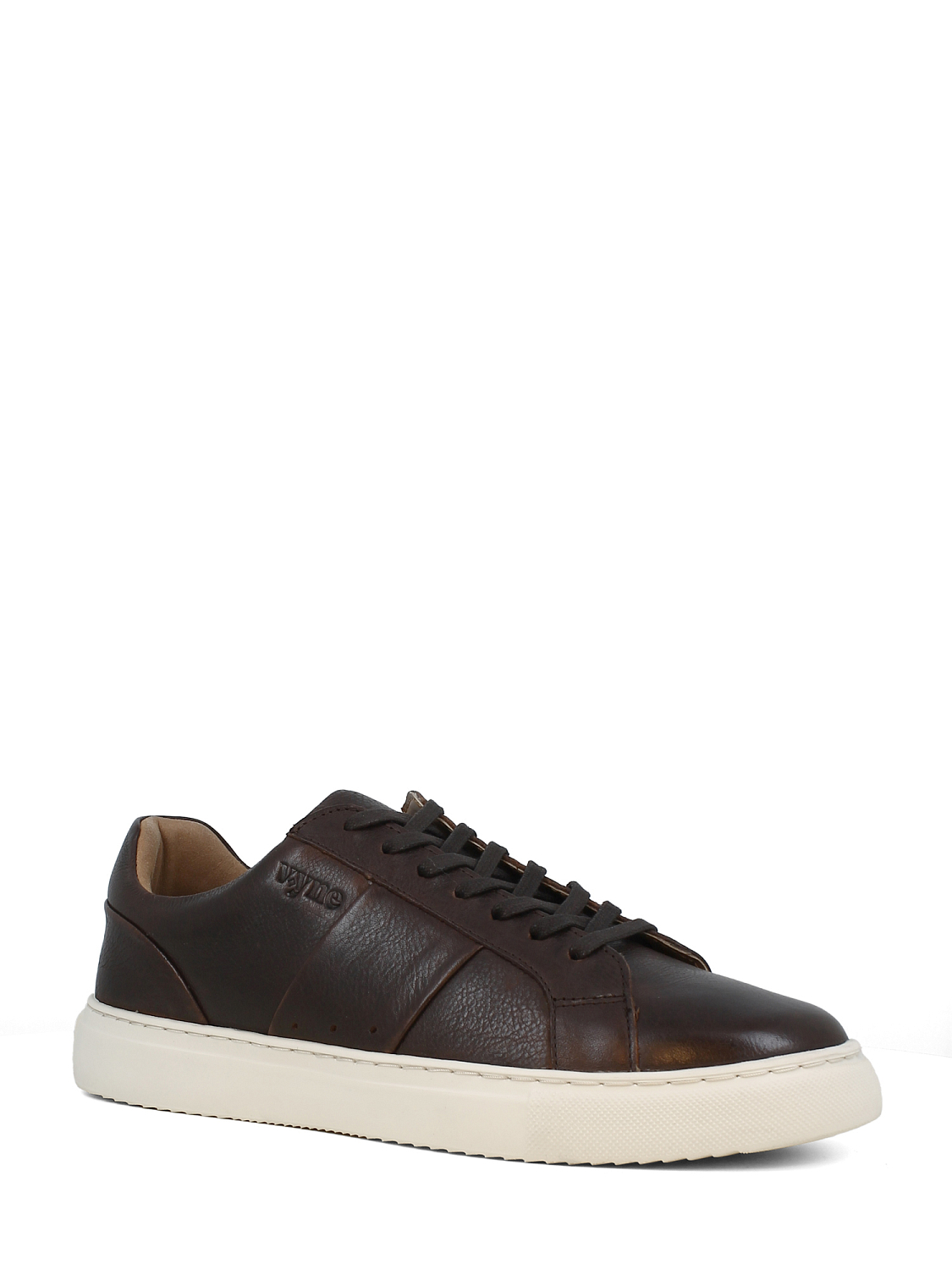 VYNE Cascais Leather Sneakers Brown