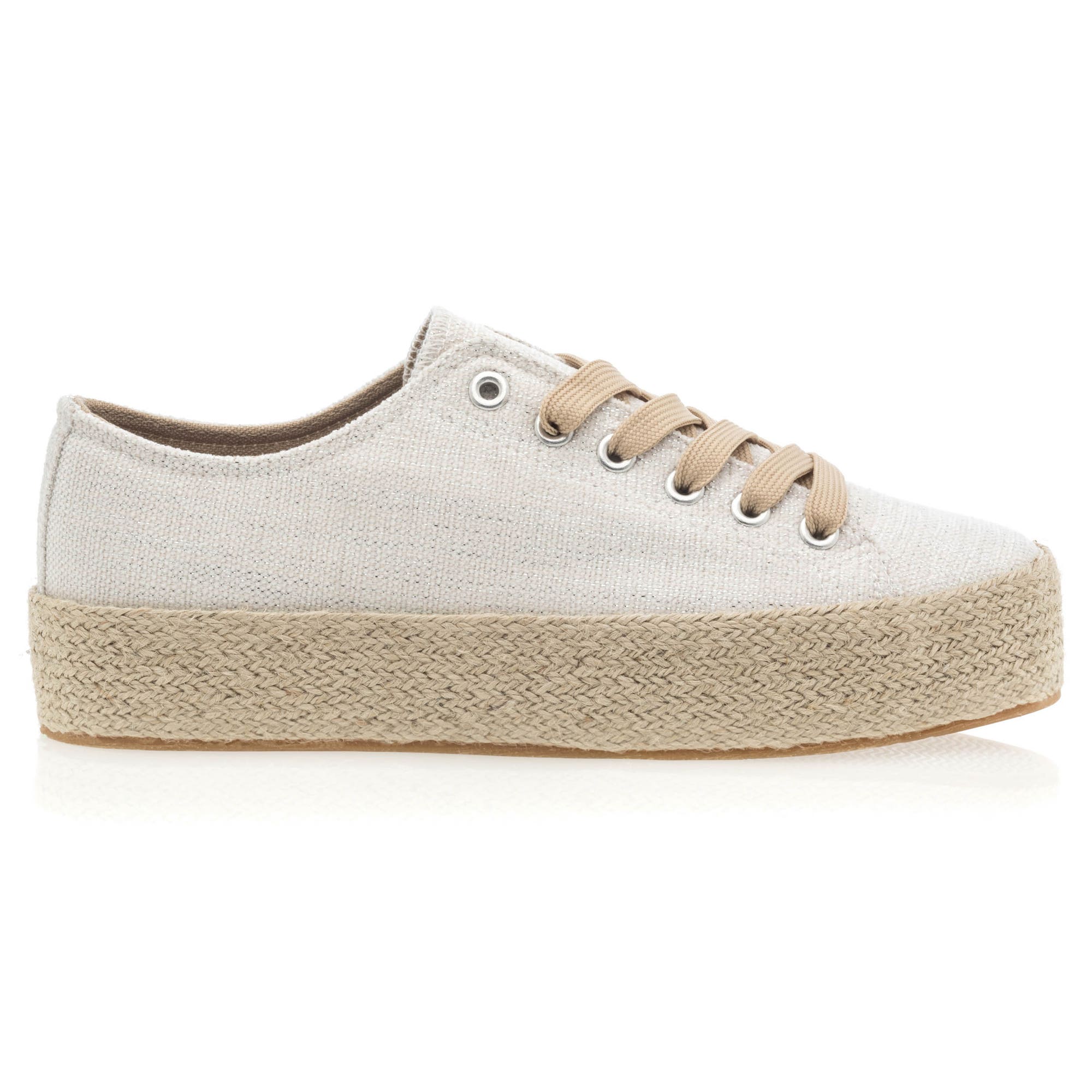 Baskets en toile Femme blanc