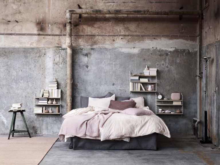 String Furniture Pocket wandkast wit/essen