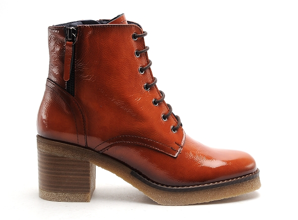 Dorking boots bottine talons femme d9186 na orange