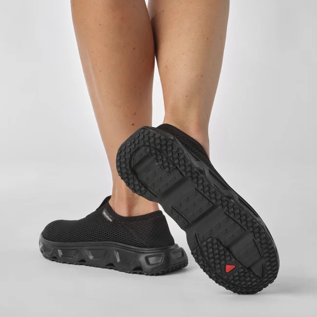 REELAX MOC 6.0  Erholungsschuhe Damen Black/Black/Alloy