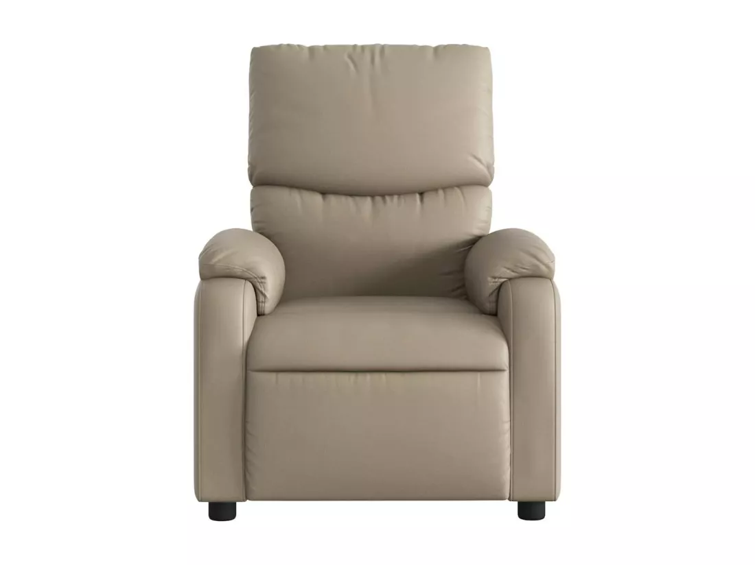 Fauteuil de massage inclinable Cappuccino Similicuir