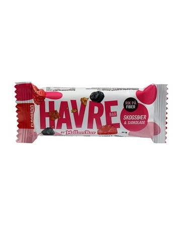 Eldorado Havrebar Skogsbær &amp; Sjokolade 20x35g