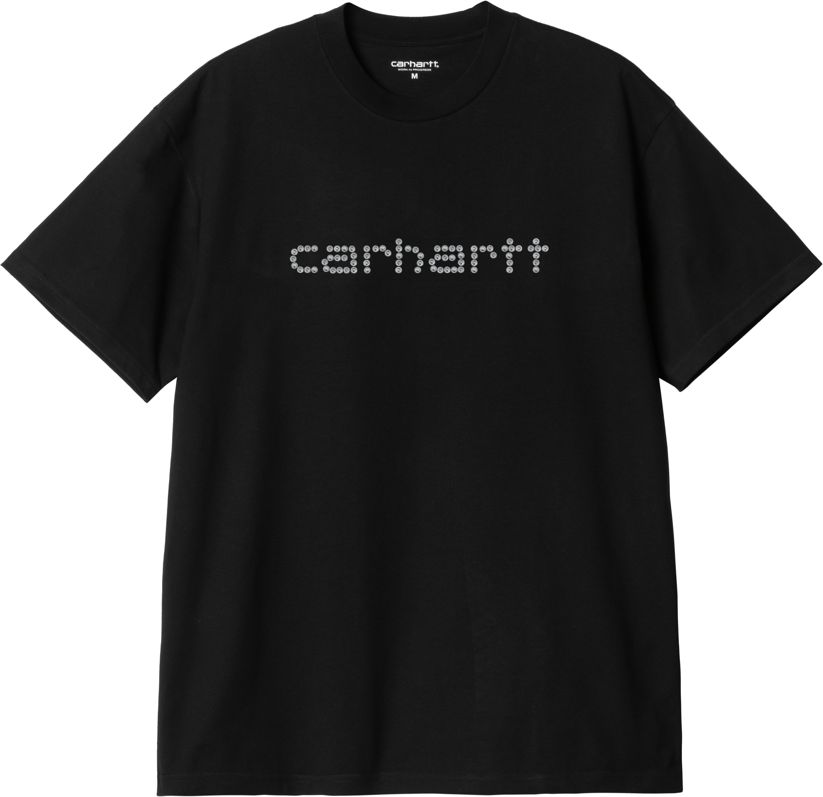 Carhartt WIP Rivet Script T-Shirt Schwarz