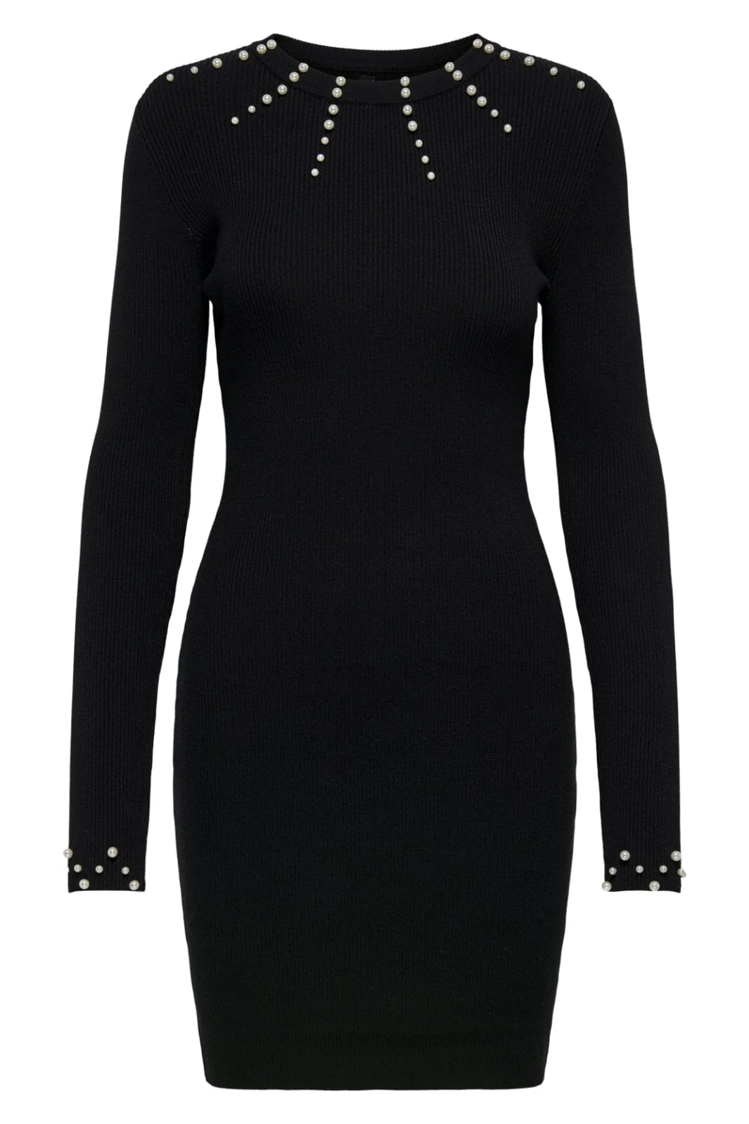 Only Onlida Ls Oneck Pearl Dress Knt 15334548