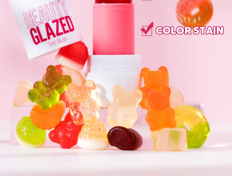 BEAUTY GLAZED - Jelly Tint Blush Stick - 4 kleuren