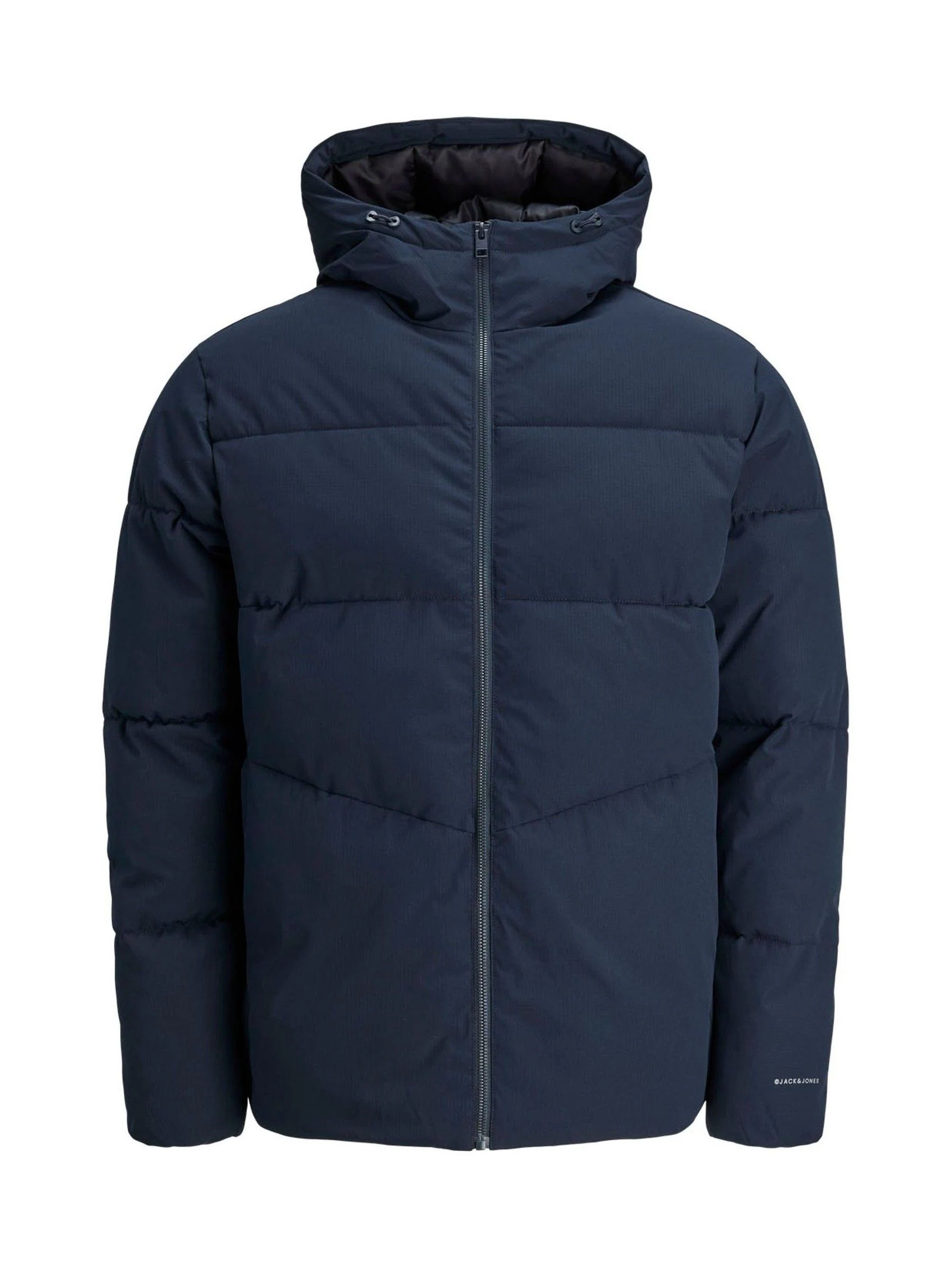 Blauw - Jack & Jones - Gewatteerd jack met capuchon