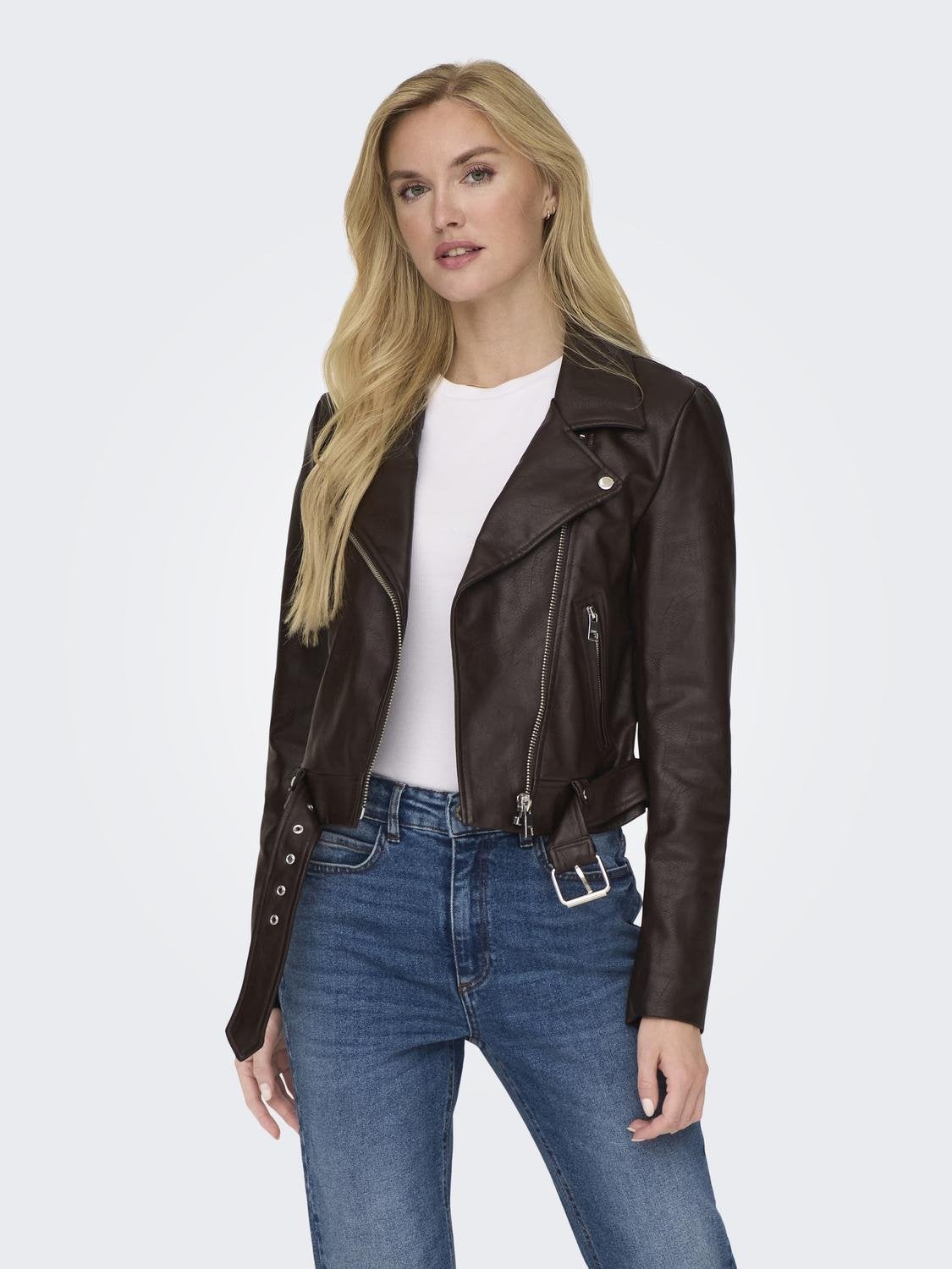 ONLNEWVERA Bikerjacke in Lederoptik Mole