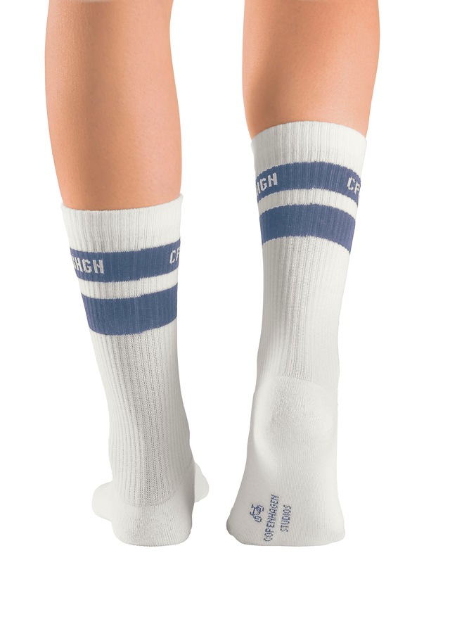 Copenhagen Studios Tennissocken Packung, 3 Paar tlg. mit Streifendesign und Vollfrottee