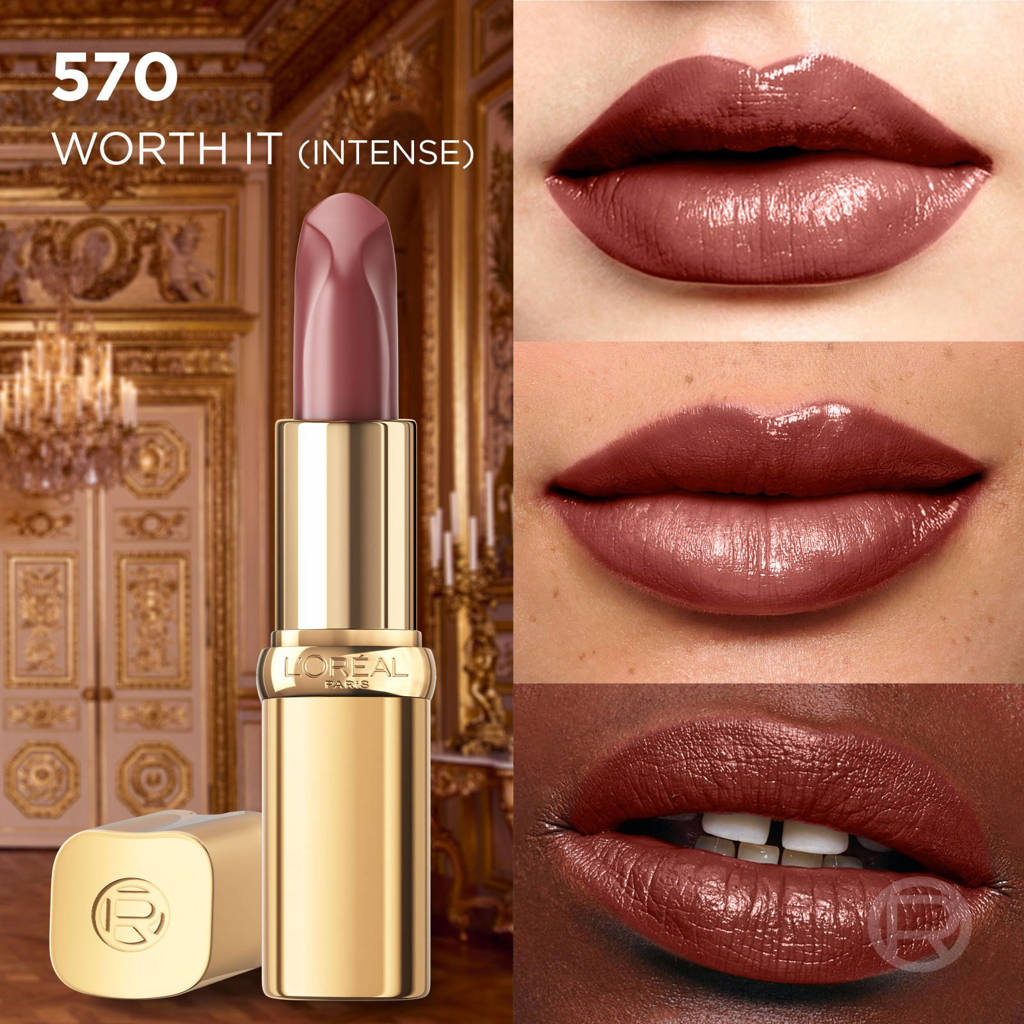 Color Riche Satin Free The Nudes lippenstift -570 WORTH IT INTENSE