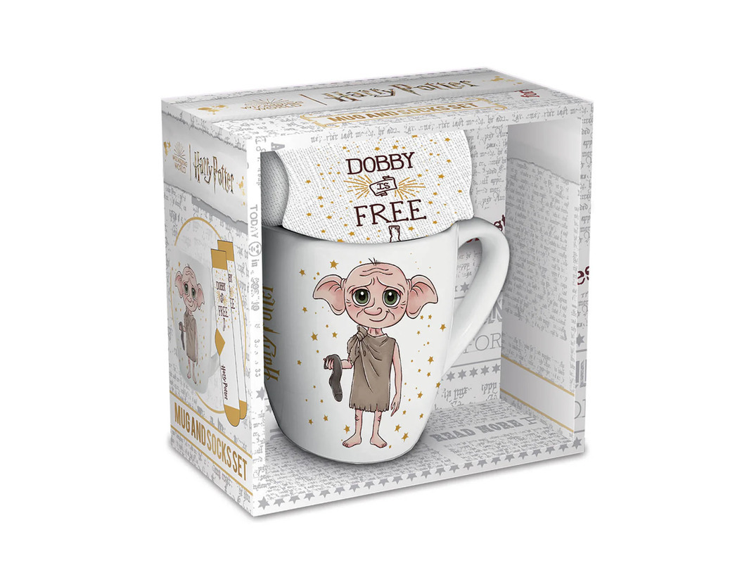 GIFT SET CANECA E MEIAS HP