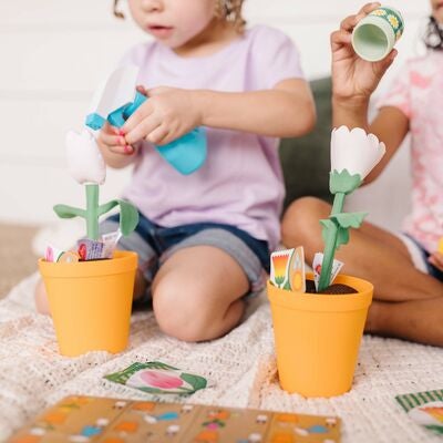 Melissa & Doug Let's Explore Hagelekesett med 2 Blomster