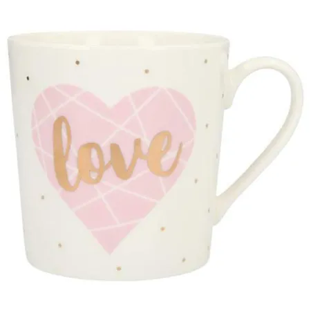 Depesche Porzellan Becher mit Sprüchen - Love