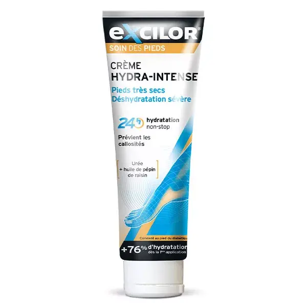 Creme Hidratante Intenso para Pés Excilor Foot Care para Pés Muito Secos 125ml