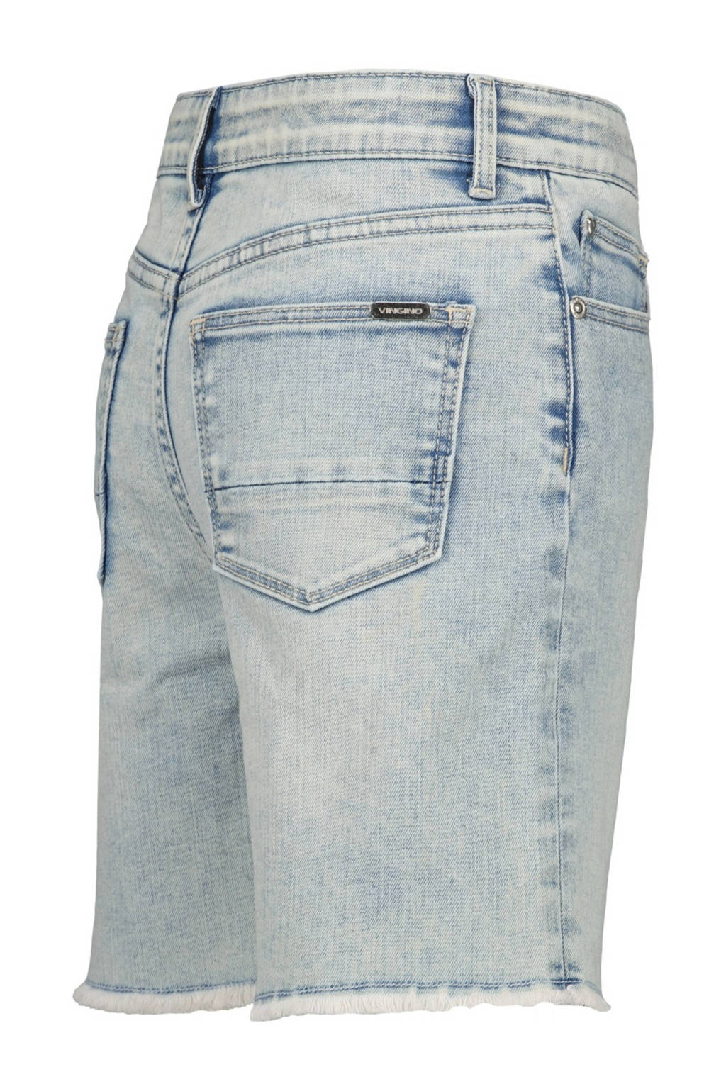 Vingino regular fit denim short Denise lichtblauw