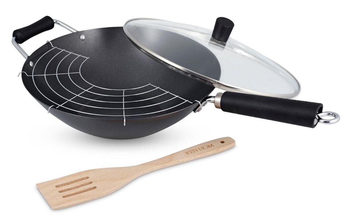 Wok Excellence Set 31.9 cmWokset aus Karbonstahl