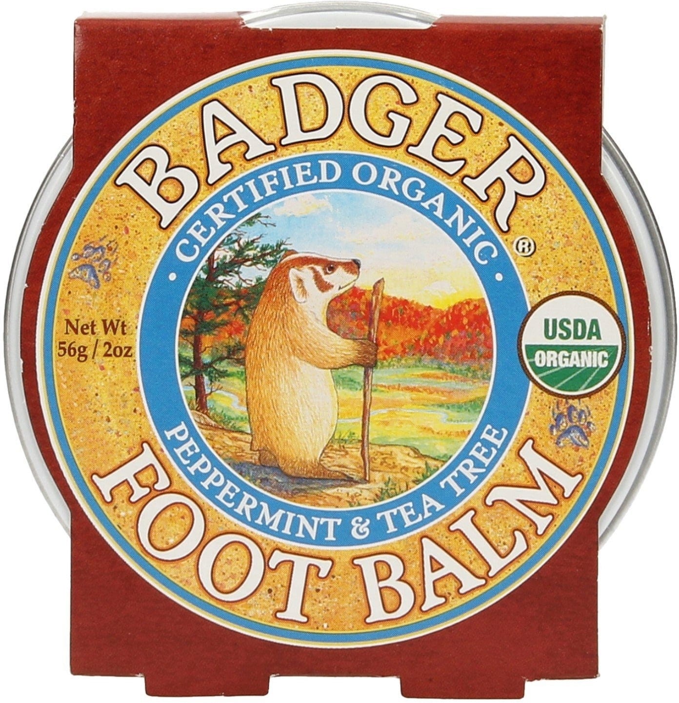 Badger Balm  Foot Balm, 56 g