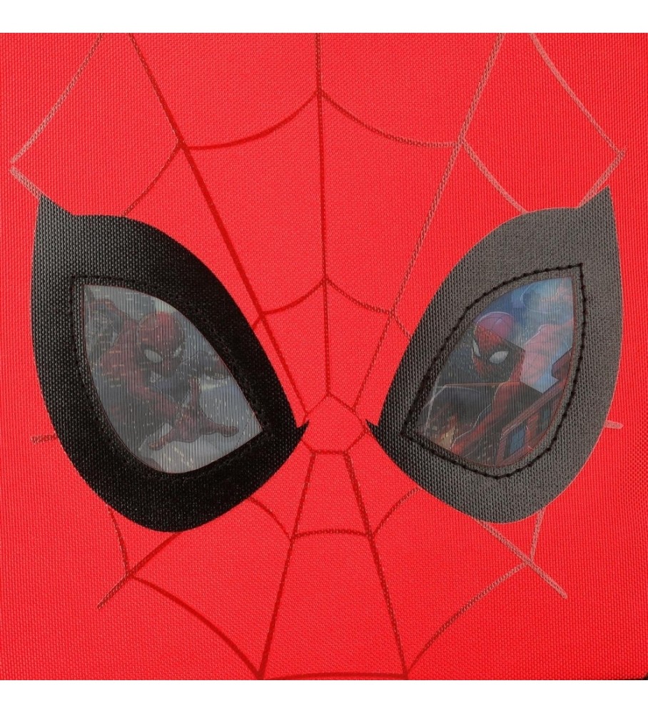 Disney Mochila Escolar Spiderman Protector rojo -30x38x12cm-