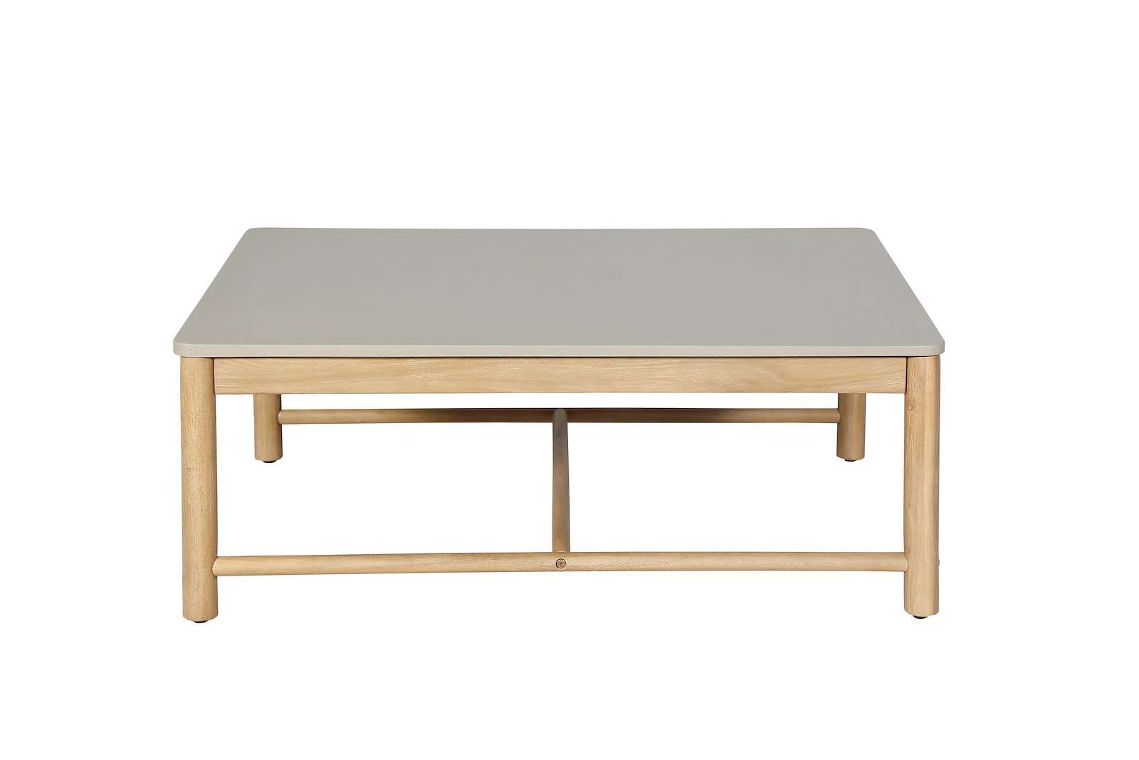 Berga sofabord Hagebord i heltre teakfarget acasie med bordplate i polystone.