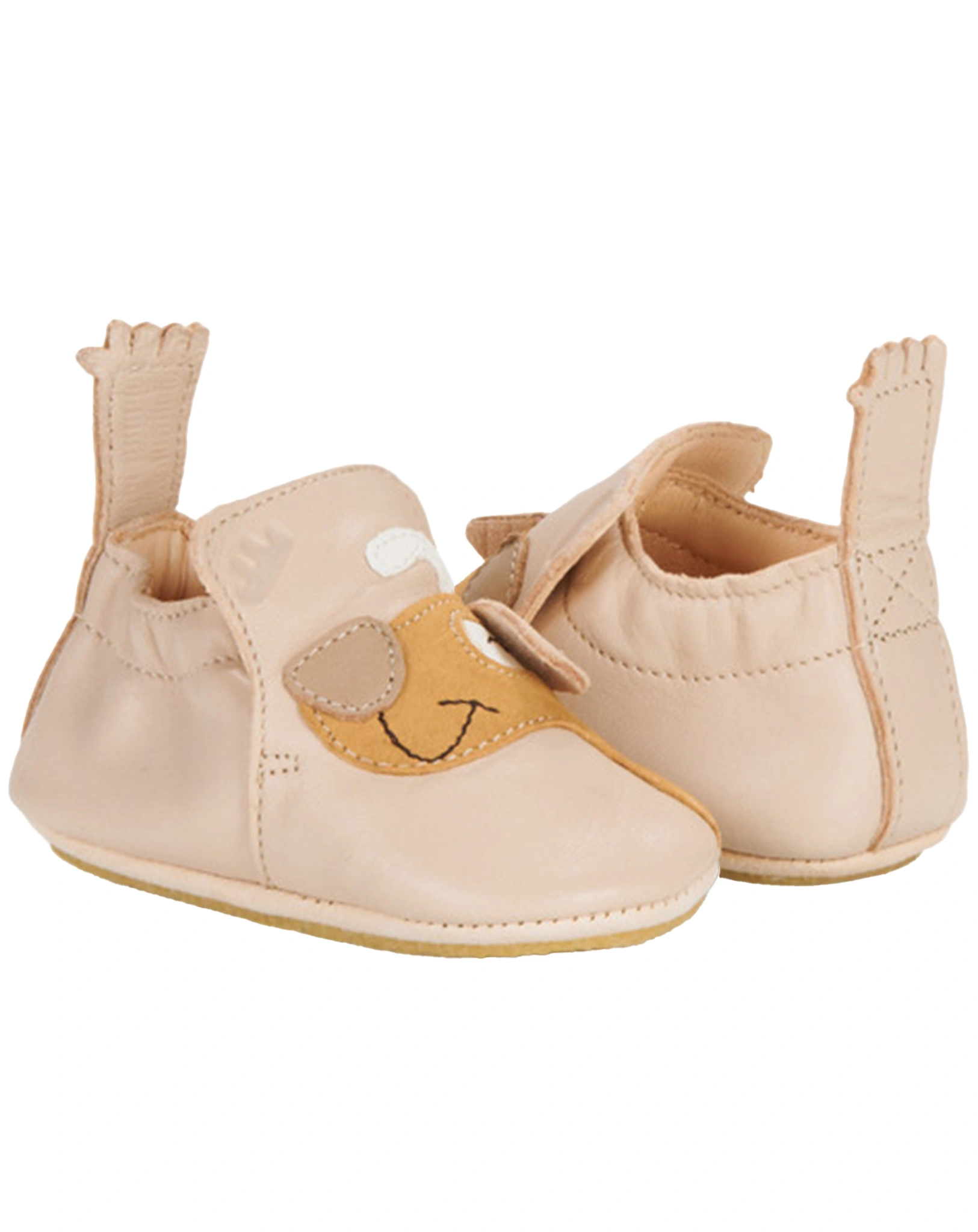 Krabbelschuhe MY BLUBLU CHIEN in sandshell