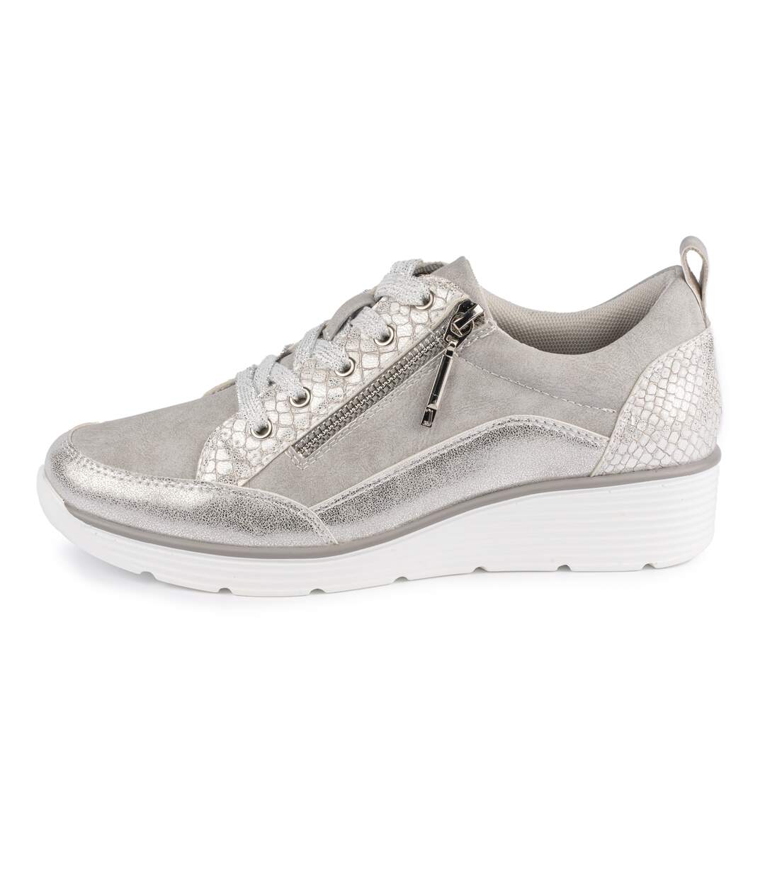 Lunar - Baskets KILEY - Femme (Argenté) - UTGS250