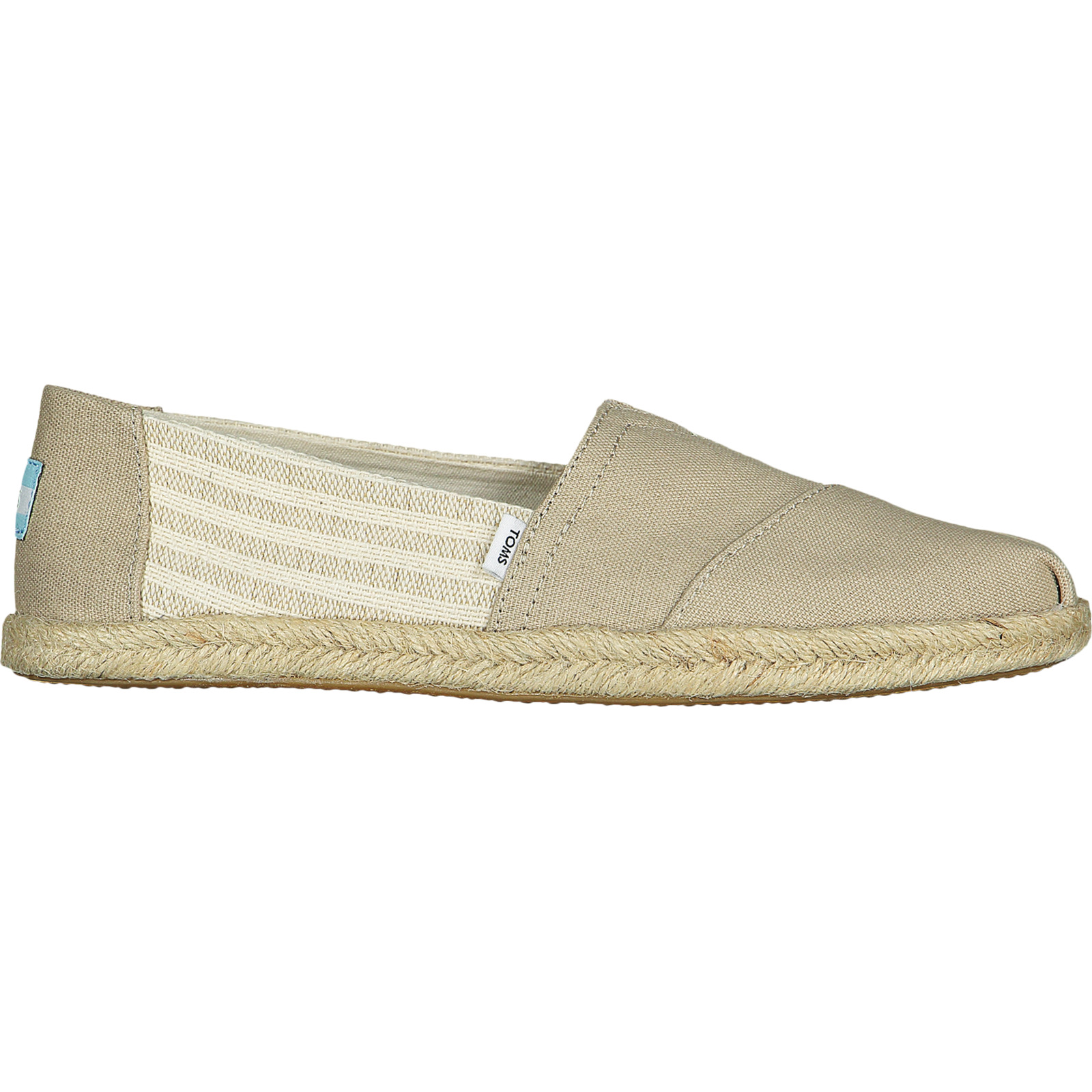 TOMS Damen-Espadrilles Alpargata Rope beige, 41