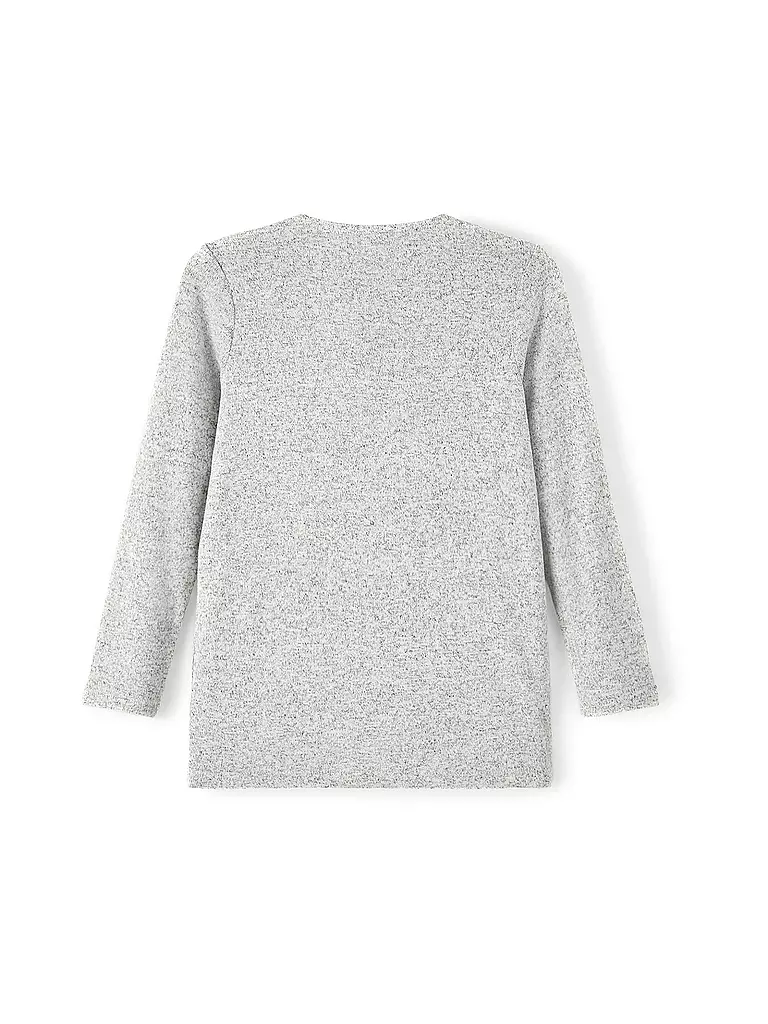 NAME IT Mädchen Strickjacke NKFVICTI grau