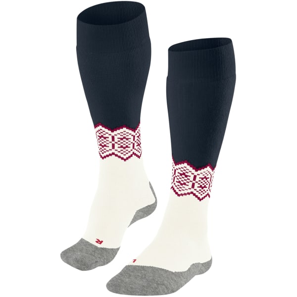 Chaussette de ski FALKE SK2 INTERMEDIATE W OFF-WHITE