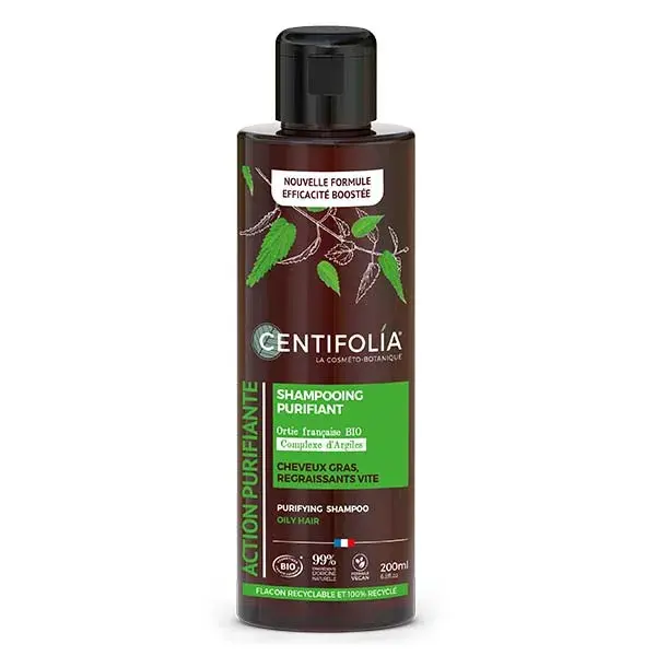 Centifolia - Shampoo Purificante - para cabelos oleosos e com tendência a ficar oleosos 200ml