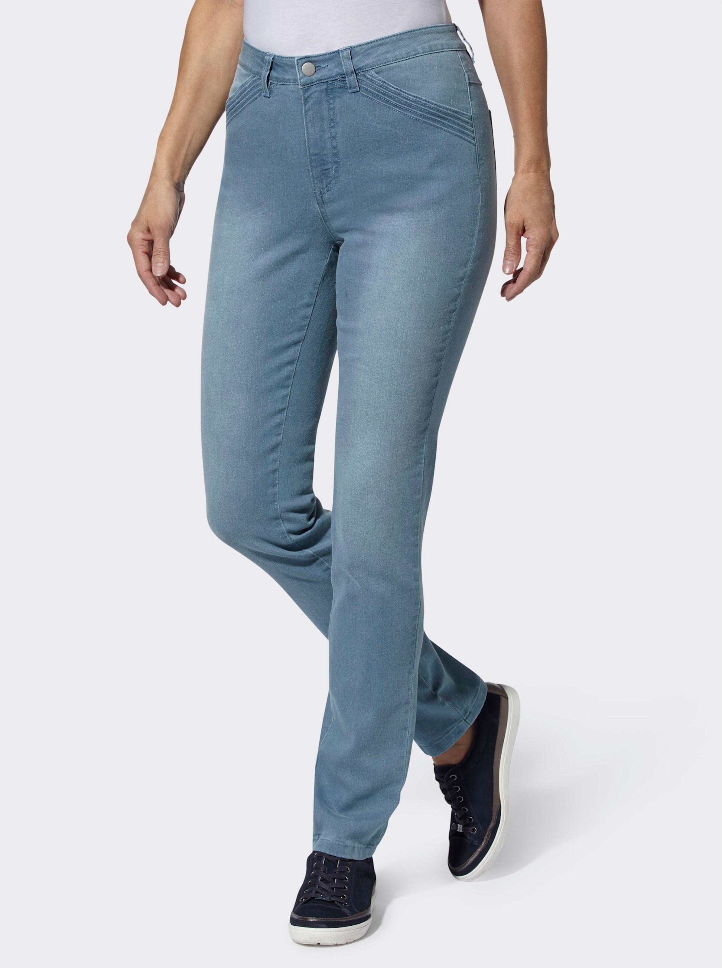 Jeans in bequemer Stretch-Qualität