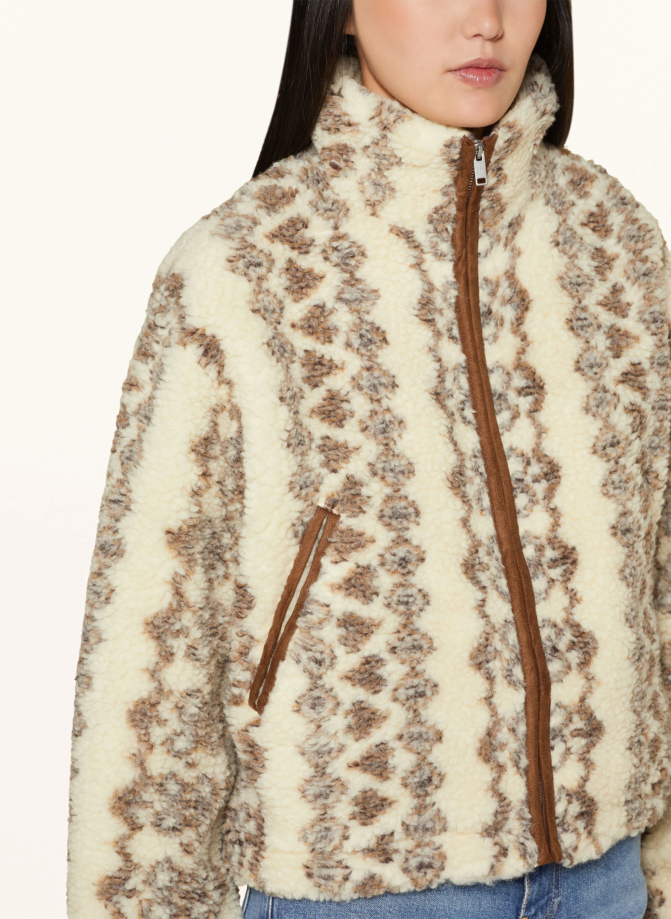 MARANT ÉTOILE Teddyfell-Jacke MACKENSY