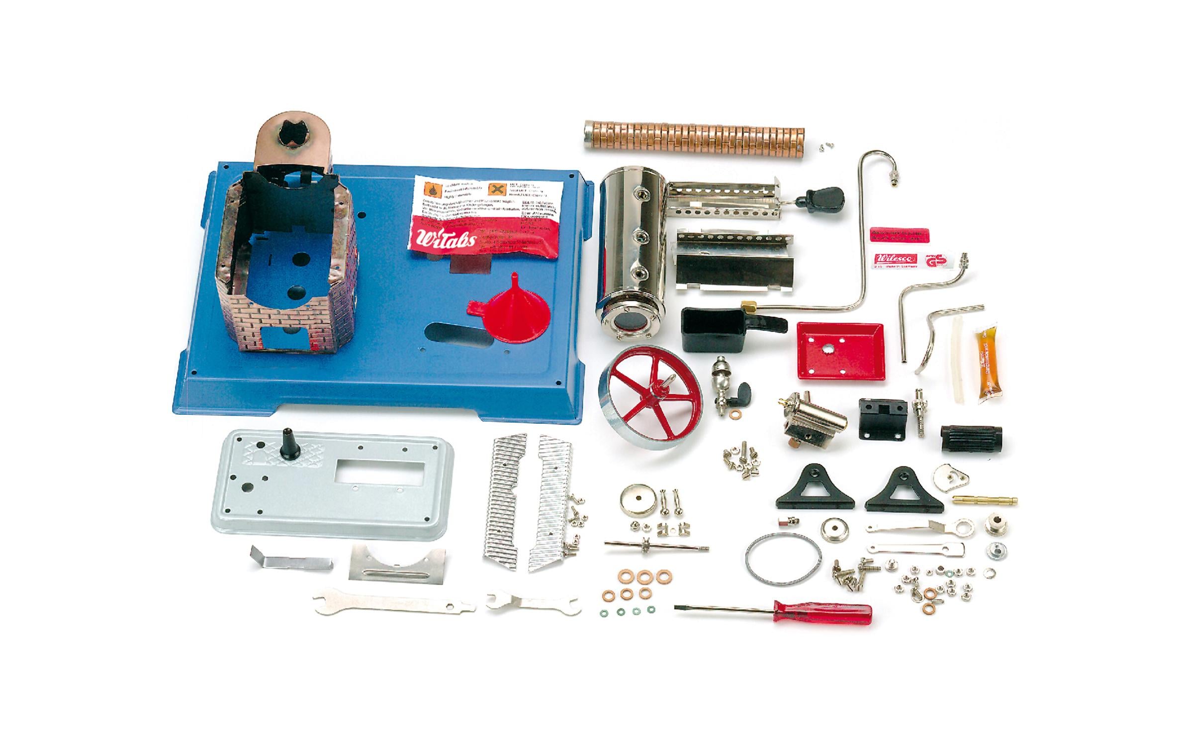 Dampfmaschine D9 Bausatz<br>Modelldampfmaschine als Bausatz