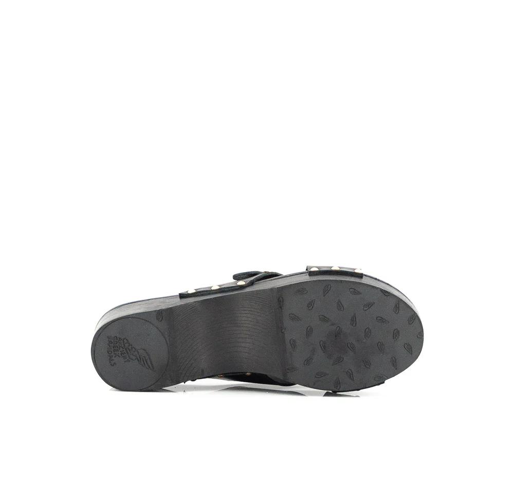 ANCIENT GREEK SANDAL - MARILISA CLOG NOIR