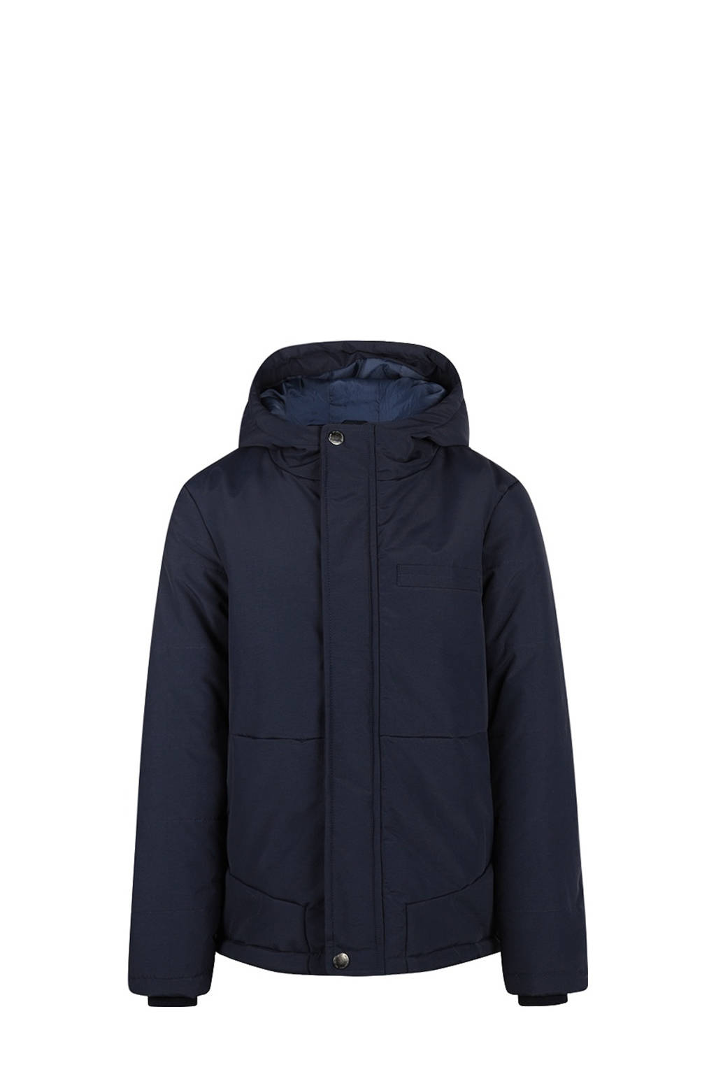 No Way Monday winterjas donkerblauw