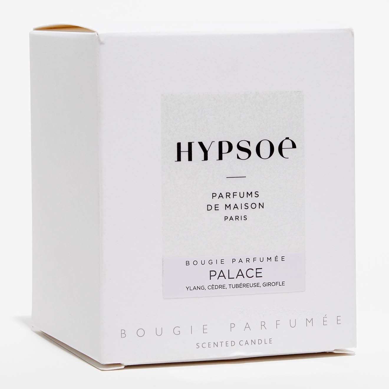 Hypsoé Bougie parfumée Silver Cover Palace - 1 mèche 50h