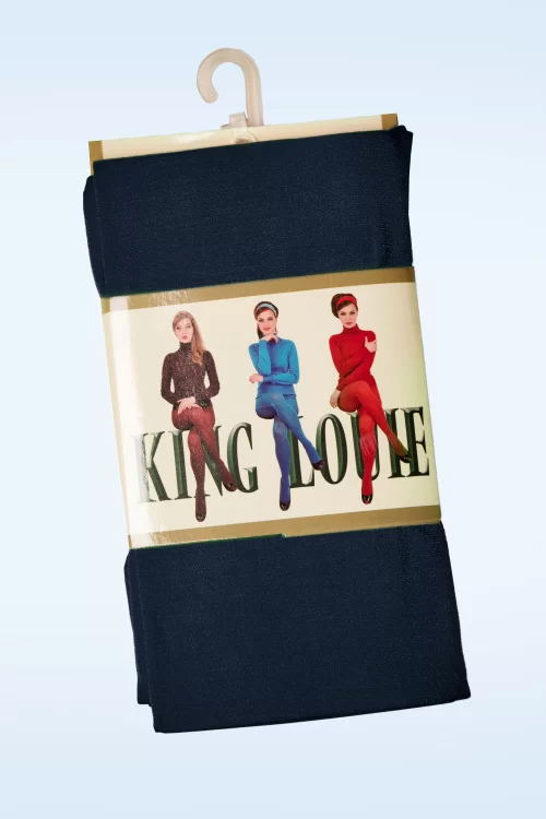 King Louie Penelope panty in donker marineblauw