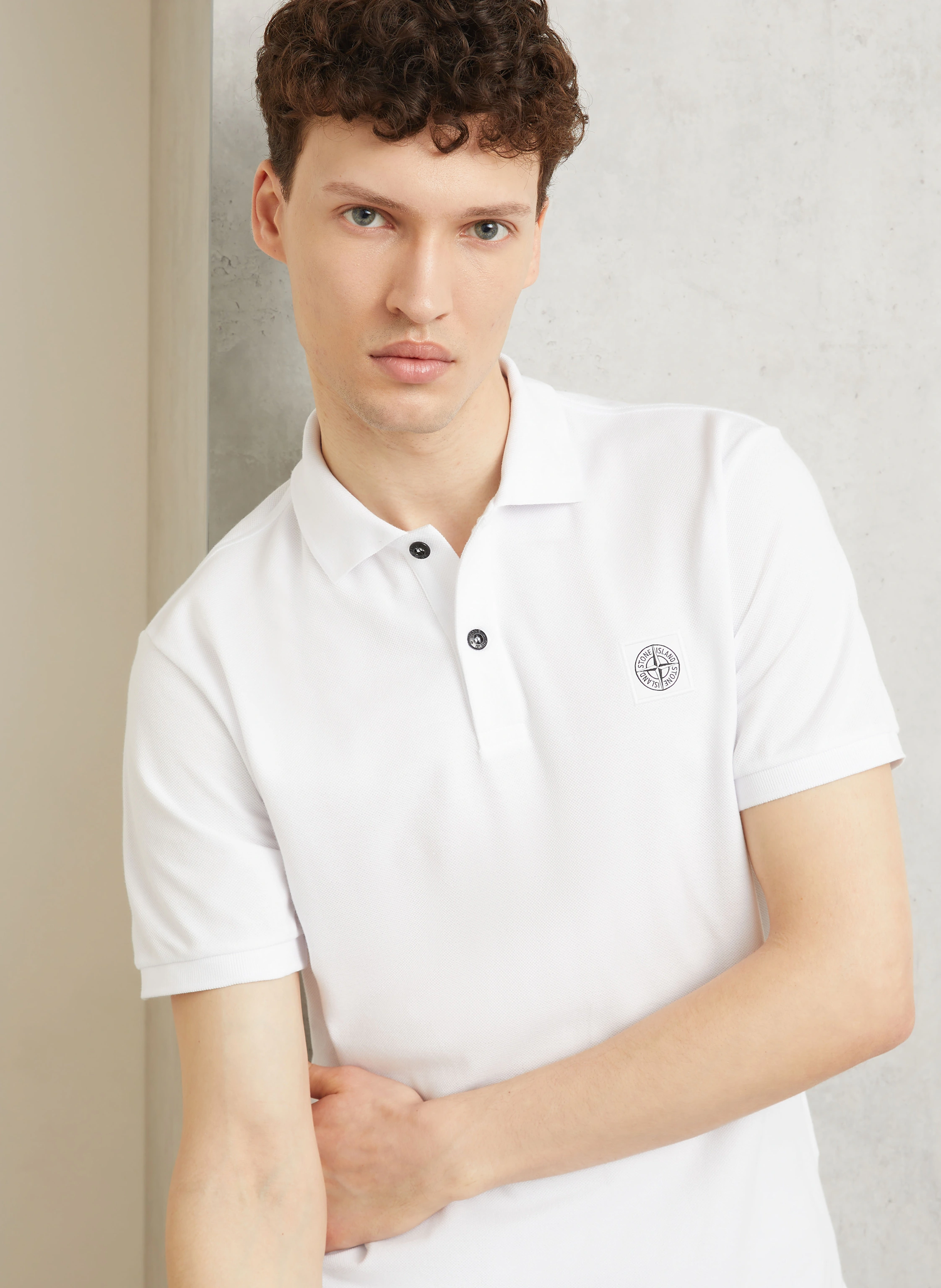 STONE ISLAND Piqué-Poloshirt