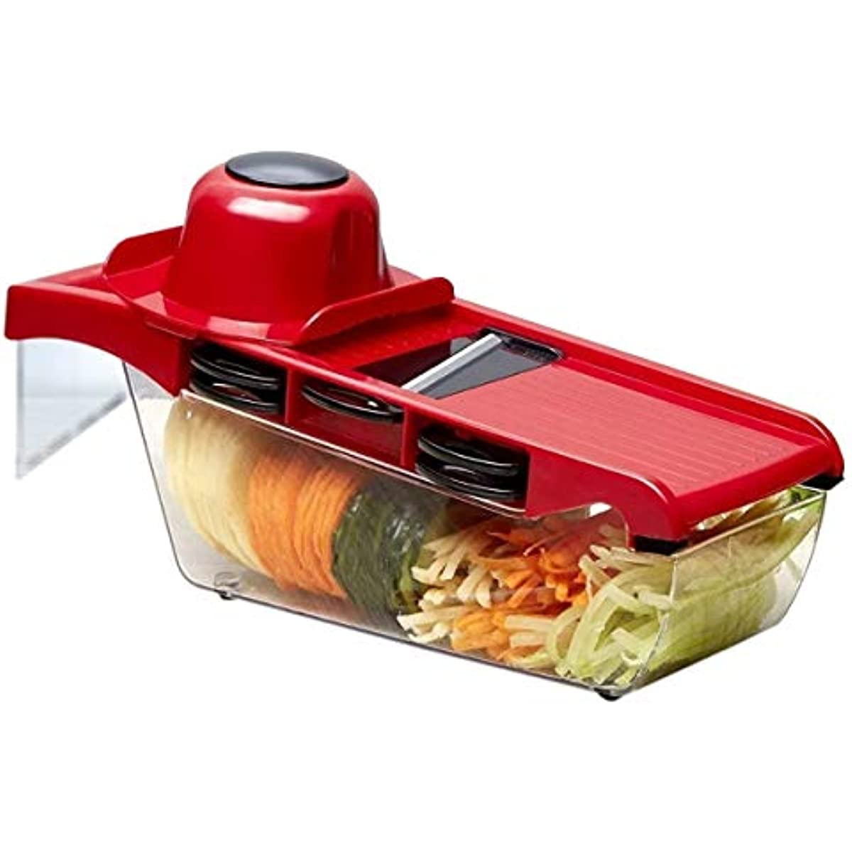 Mandoline Slicer Nicer Fatiador Cortador De Legumes 6 Em 1